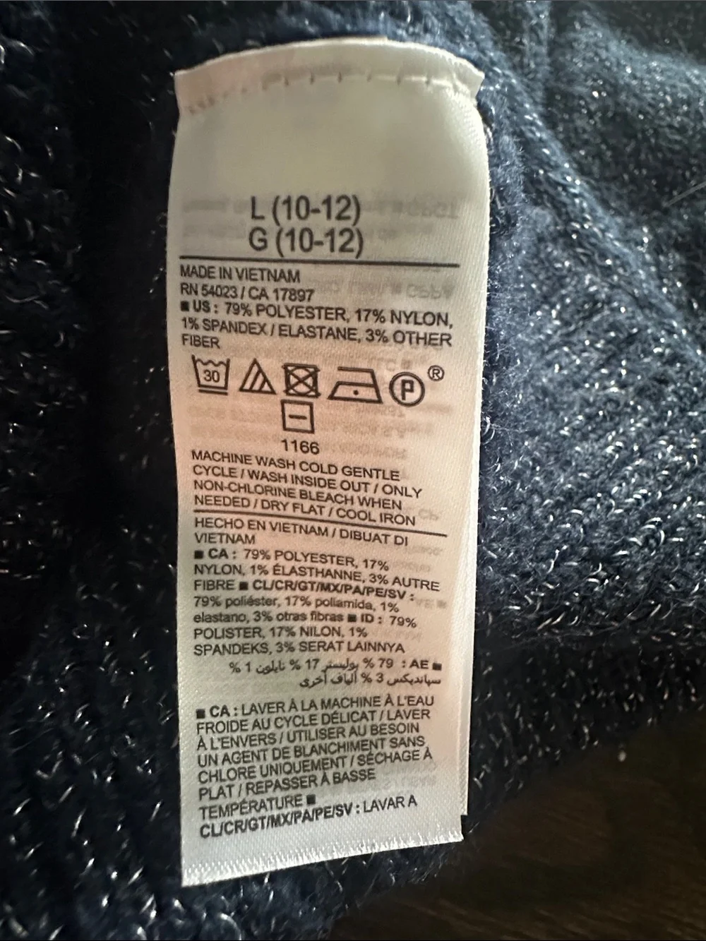 NWOT Crewneck Sweater - Size L (10/12)
